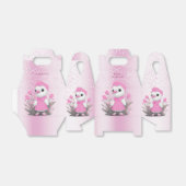 Roze Duck Favor Box Bedankdoosjes (Uitgevouwen)