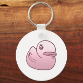 Roze Duck Sleutelhanger (Voorkant)