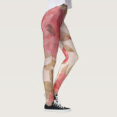 Roze Dusty Roos Print Leggings (Rechts)