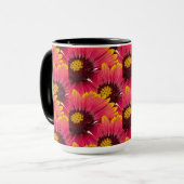 Roze Echinacea Bloemenmok Mok (Voorkant links)