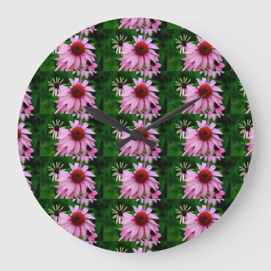 roze echinacea klok (Voorkant)