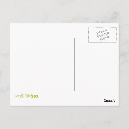 Roze eekhoorn Briefkaart (Achterkant)