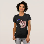 Roze eekhoorn t-shirt (Voorkant volledig)