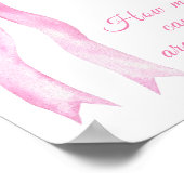 Roze een boog - raad eens hoeveel snoepjes er in e poster (Hoek)