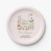 Roze Een Gekke Gans Verjaardag