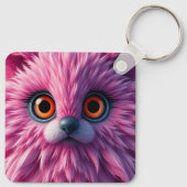 Roze Eén Sleutelhanger (Achterkant)