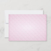 Roze Eend Dank u kaart (Achterkant)