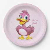 Roze eend papier Bord (Voorkant)