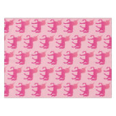 Roze Eenhoorn Aangepaste Tafeldoek Tafelkleed (Voorkant (Horizontaal))