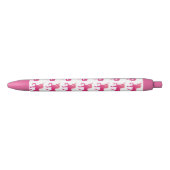 Roze Eenhoorn Custom Trim Pen, zwarte inkt Zwarte Inkt Pen (Voorkant)