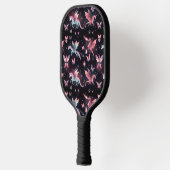 Roze Eenhoorn Draak Mix Pickleball Paddle (Links)