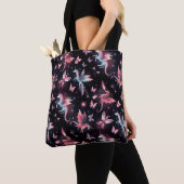 Roze Eenhoorn Draak Mix Tote Bag (Dichtbij)