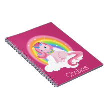 Roze Eenhoorn en Regenboog Persoonlijk