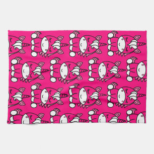Roze Eenhoorn Pony Theedoek