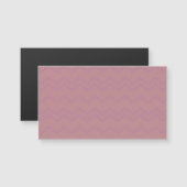 Roze, eenvoudig, modern, cool, trendy zigzag patro (Voorkant / Achterkant)