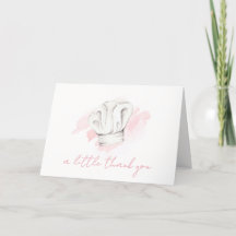 Roze Eenvoudig Modern Little Chef Baby shower