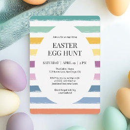 Roze Eenvoudige Kleurrijke Schattigee Easter Egg H Kaart