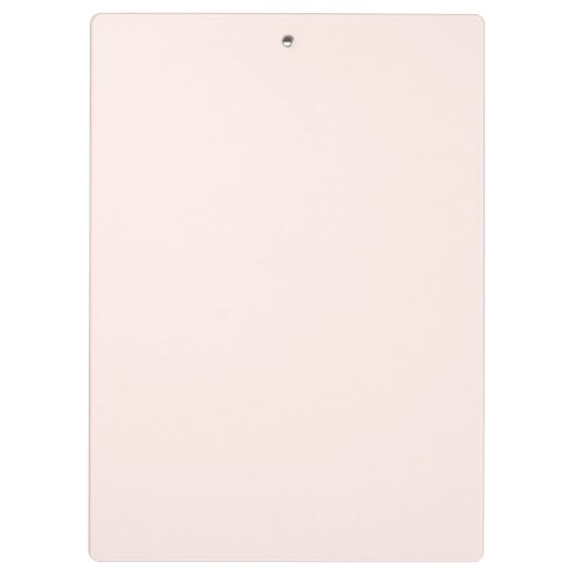 Roze eenvoudige scriptnaam Modern Luxury op maat Klembord (Achterkant)