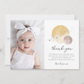 Roze eerste reis rond de zon Foto Dank u (Voorkant)