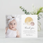 Roze eerste reis rond de zon Foto Dank u (Staand voorkant)