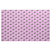 ROZE EET, SLAAP, JUICH GEPERSONALISEERDE STOF (Yard (91,4 cm))