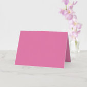 Roze #EF8484, Cadillac Roze Folie Wenskaart (Orchidee)