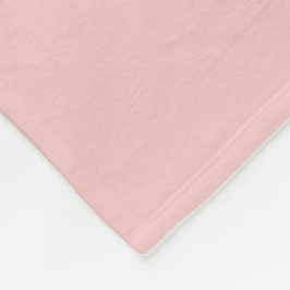 Roze effen kleur fleece deken