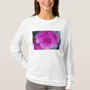 Roze egelcactus bloem (Echinocereus T-shirt
