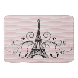 Roze Eiffel Towel Flourish Bath Mat