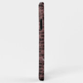 Roze Eiffel Tower Grunge Hoesje-Mate iPhone Case (Achterkant/rechts)