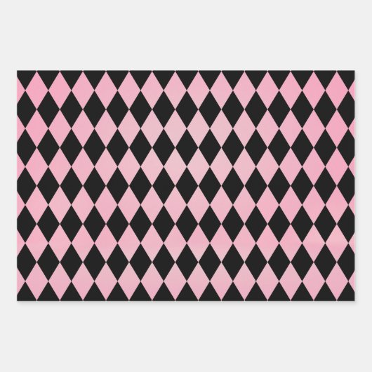 Roze Eiffel Tower Paris Inpakpapier Vel (Voorkant 2)