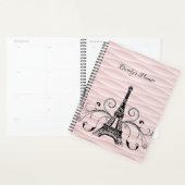 Roze Eiffeltoren Vlaanderen planner (Display)