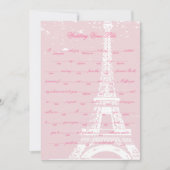 Roze Eiffeltoren Weddenschap Woten Libs Game (Voorkant)