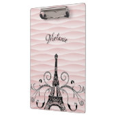 Roze Eiffeltower - Vlaams klembord (Links)