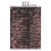 Roze Eiffeltowerkolf Heupfles (Achterkant)