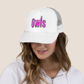 Roze eigenaar, dikke Afbeelding Logo, Trucker Pet (In situ)