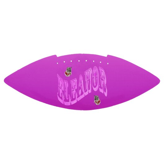 Roze Eleanor Name Logo, American Football (Paneel)