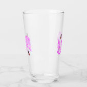 Roze Eleanor Name Logo, Glas (Links)