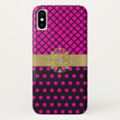 Roze Elegance Case-Mate iPhone Case (Achterkant)