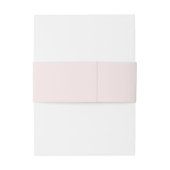 Roze Elegant Bruiloft Uitnodigingen Wikkel (Achterkant Voorbeeld)