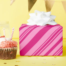 Roze elegant Romantische Valentijnsdag Kleur Cadeaupapier