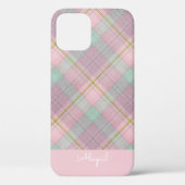 Roze Elegant Script Hoesje-Mate iPhone Ca Case-Mate iPhone Case (Achterkant)