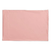 Roze Elegant  Wildflower Roos Pattern Kussensloop (Achterkant)