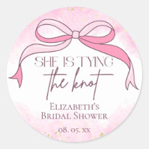 Roze Elegant Ze Krijgt een Bruidsdouche