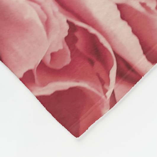  roze elegante beste mam ooit bloemig fleece deken (Hoek)