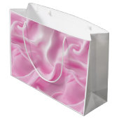 Roze Elegante Gift Bag Groot Cadeauzakje (Achterkant Gekanteld)