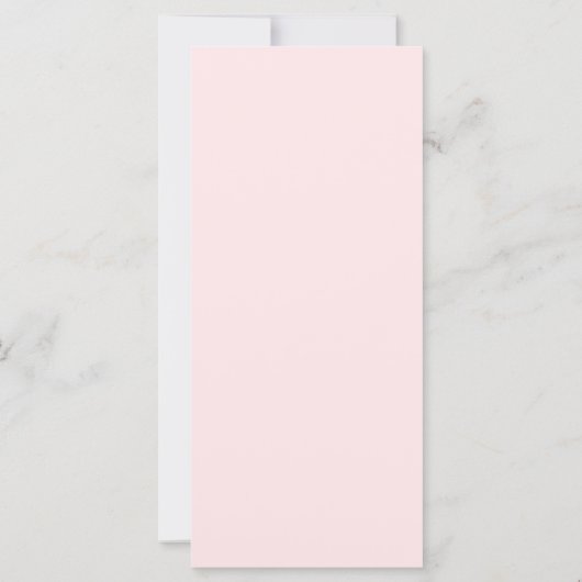 Roze Elegante Peach Trouwfotografie prijslijst (Achterkant)