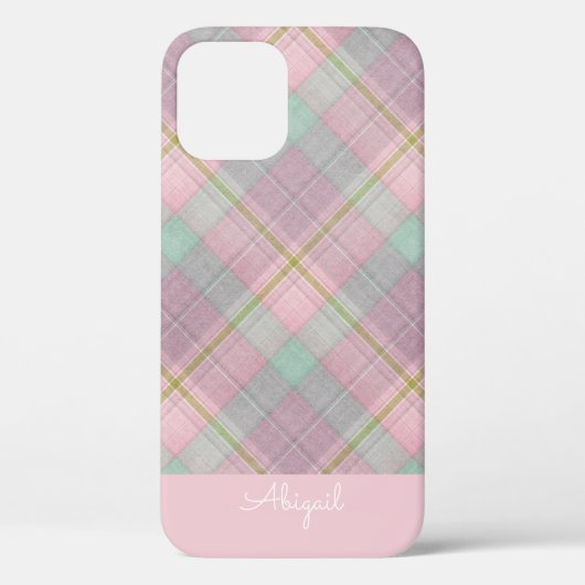 Roze Elegante Script Case-Mate iPhone Hoes (Achterkant)