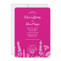 Roze | Elegante Wildflowers bruiloft