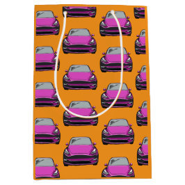 Roze Elektrische Auto SUV Auto Sinaasappel Achterg Medium Cadeauzakje